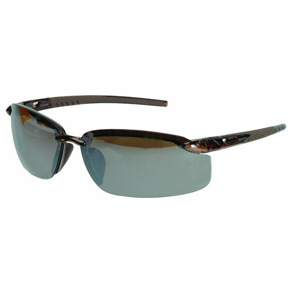 Sunbelt Safety Glasses, ES-5, Half Frame 1.57" x2.26" x5.51" A-B1SG29117